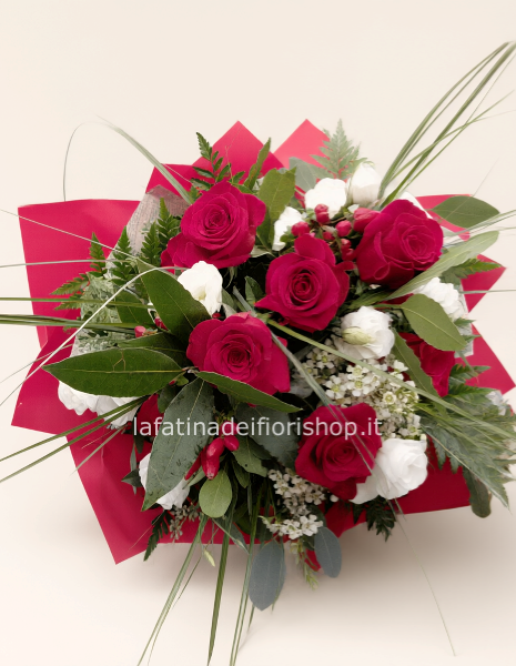 Bouquet sui toni del rosso Laurea!