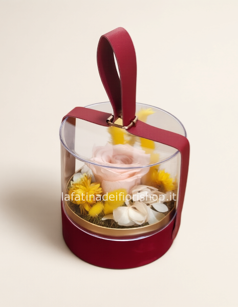 Micro flower box in pesca