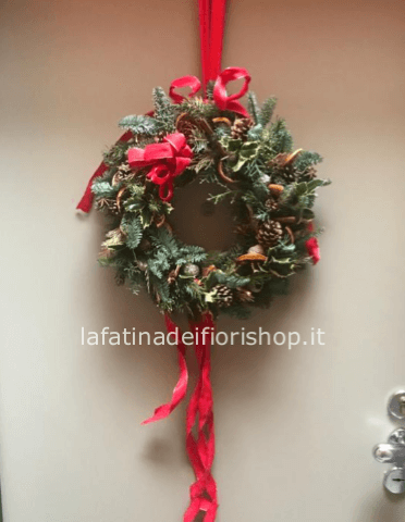 Ghirlanda Natalizia naturale