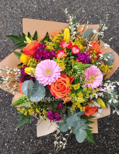 Bouquet super colorato