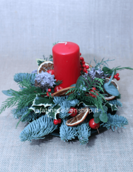 Centrotavola in accordo con Silvia